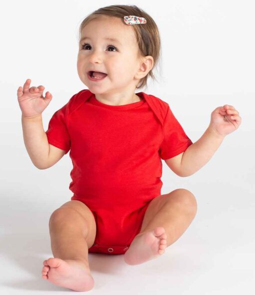 Larkwood Essential Short Sleeve Baby Bodysuit