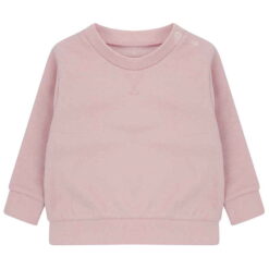 Larkwood Kids Sustainable Sweatshirt - Soft Pink, 5-6