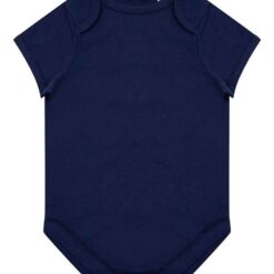 Larkwood Organic Baby Bodysuit - Navy, 12-18