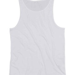 Mantis Drop Armhole Vest Top - White, XL