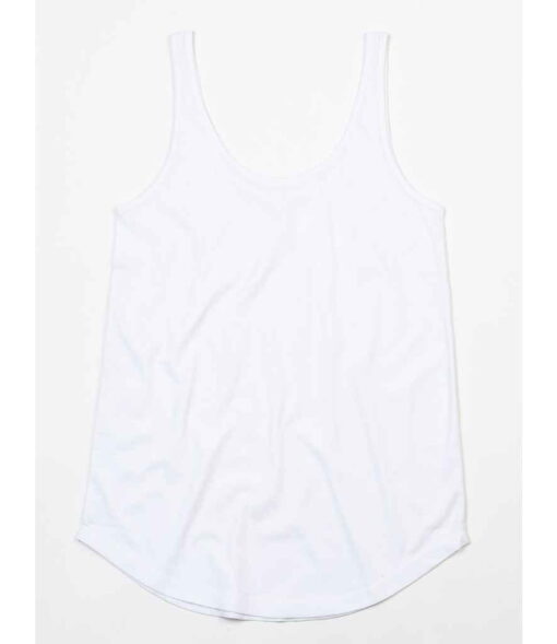 Mantis Ladies Loose Fit Vest - White, XXL