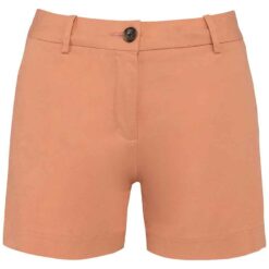 Native Spirit Ladies Chino Shorts - Peach, 46