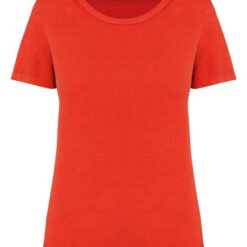 Native Spirit Ladies Faded T-Shirt - Washed Paprika, XXL