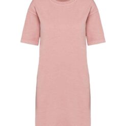 Native Spirit Ladies T-Shirt Dress - Washed Petal Rose, XXL