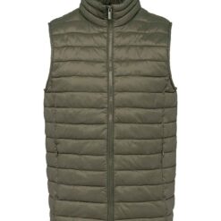 Native Spirit Light Recycled Bodywarmer - Organic Khaki, 4XL