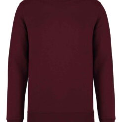 Native Spirit Unisex Crew Neck Sweatshirt - Dark Cherry, 4XL