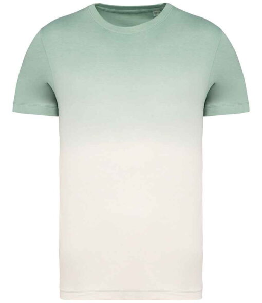 Native Spirit Unisex Dip Dye T-Shirt - Dip Dye Jade Green, 3XL