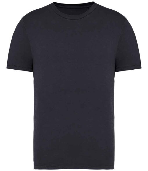 Native Spirit Unisex Faded T-Shirt - Washed Coal Grey, 4XL