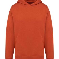 Native Spirit Unisex Oversized Hoodie - Burnt Brick, 3XL