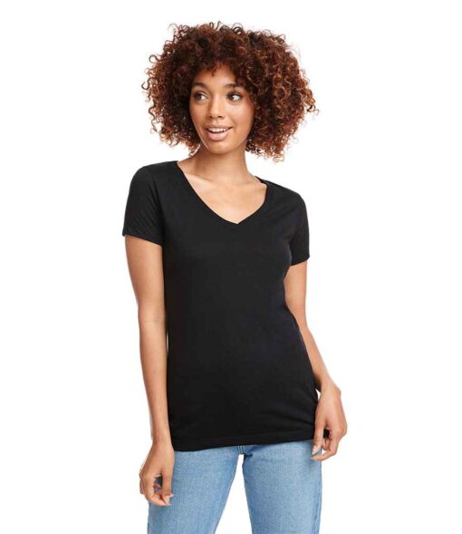 Next Level Apparel Ladies Ideal V Neck T-Shirt