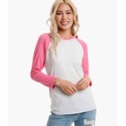 Next Level Apparel Unisex Tri-Blend 3/4 Sleeve Raglan T-Shirt