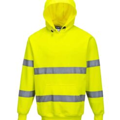 Portwest Hi-Vis Hoodie - Yellow, 3XL