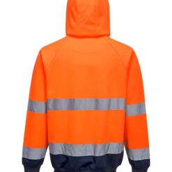 Portwest Hi-Vis Two Tone Hooded Sweatshirt