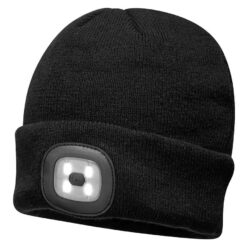 Portwest LED Head Light Beanie - Black