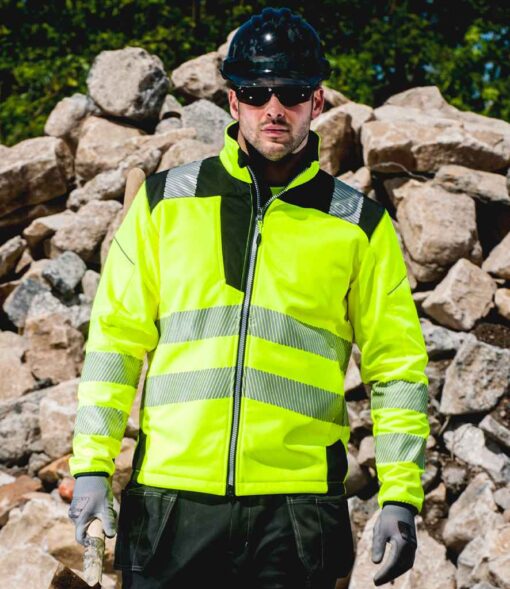 Portwest PW3 Hi-Vis Soft Shell Jacket