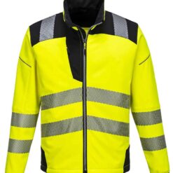 Portwest PW3 Hi-Vis Soft Shell Jacket - Yellow/Black, 3XL