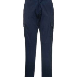 Portwest Stretch Slim Combat Trousers - Dark Navy, 42/R