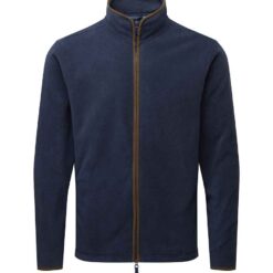 Premier Artisan Fleece Jacket - Navy/Brown, 3XL
