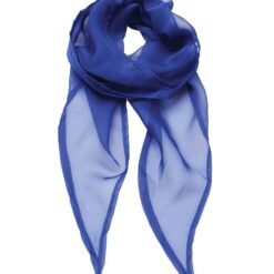 Premier 'Colours' Chiffon Scarf - Royal Blue