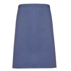 Premier 'Colours' Mid Length Apron - Marine Blue