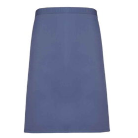 Premier 'Colours' Mid Length Apron - Marine Blue