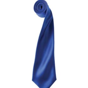 Premier 'Colours' Satin Tie - Royal Blue