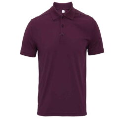 Premier Coolchecker® Piqué Polo Shirt - Aubergine, 4XL