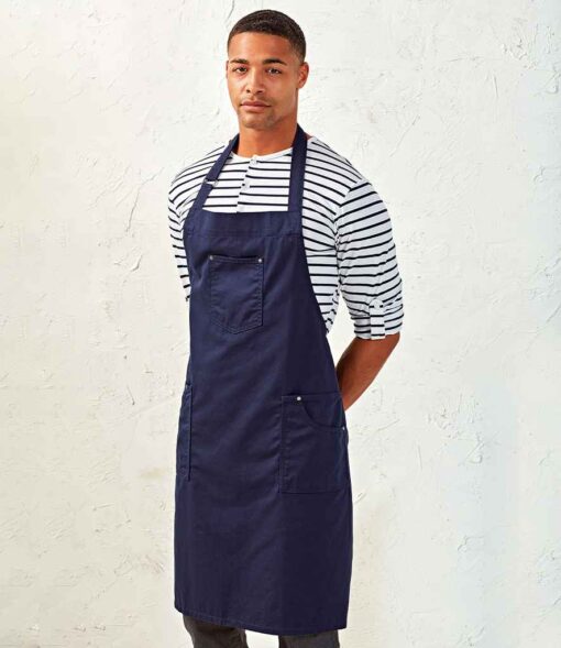 Premier Cotton Chino Bib Apron