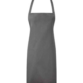 Premier Essential Bib Apron - Dark Grey