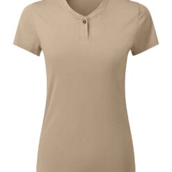 Premier Ladies Cotton Rich Comis T-Shirt - Khaki, XXL