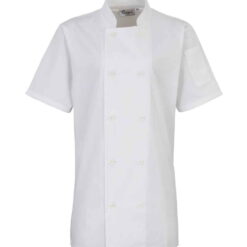 Premier Ladies Short Sleeve Chef's Jacket - XXL