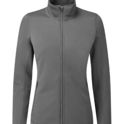 Premier Ladies Spun Dyed Recycled Zip Through Sweat Jacket - Dark Grey, XXL