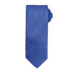 Premier Micro Waffle Tie - Royal Blue