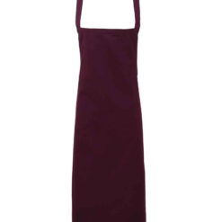 Premier Organic Cotton Bib Apron - Aubergine