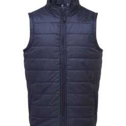 Premier Recyclight® Padded Gilet - Navy, 4XL