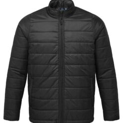 Premier Recyclight® Padded Jacket - Black, 4XL