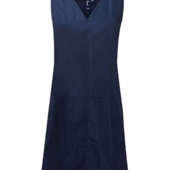 Premier Waterproof Wrap Around Tunic Apron - Navy, L/XL