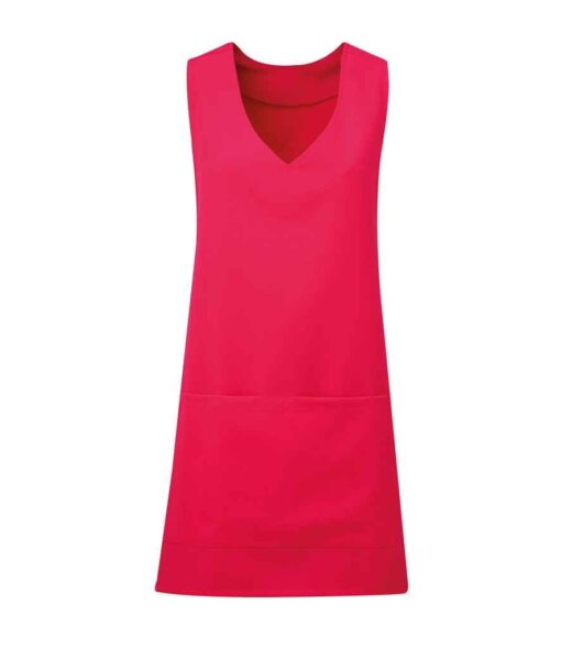 Premier Wrap Around Tunic Apron - Hot Pink, L/XL