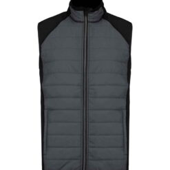 Proact Dual Fabric Sports Bodywarmer - Sporty Grey/Black, XXL