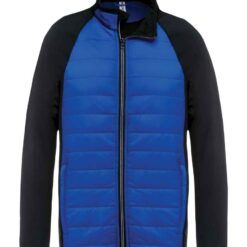 Proact Dual Fabric Sports Jacket - Dark Royal Blue/Black, XXL