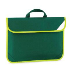 Quadra Enhanced-Viz Book Bag - Bottle Green