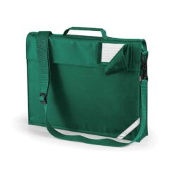 Quadra Junior Book Bag with Strap - Bottle Green
