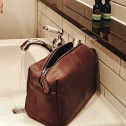 Quadra NuHide® Wash Bag - Tan