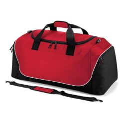 Quadra Teamwear Jumbo Kit Bag - Red/Black