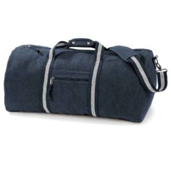 Quadra Vintage Canvas Holdall - Vintage Oxford Navy