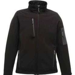 Regatta Arcola Soft Shell Jacket - Black/Seal Grey, 3XL