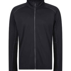 Regatta Core Stretch Full Zip Midlayer Top - Black, 3XL