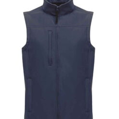 Regatta Flux Soft Shell Bodywarmer - Navy/Navy, 4XL