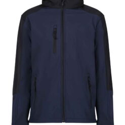Regatta Hydroforce Soft Shell Jacket - Navy/Black, 3XL