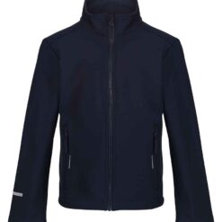 Regatta Kids Ablaze Soft Shell Jacket - Navy/Navy, 34